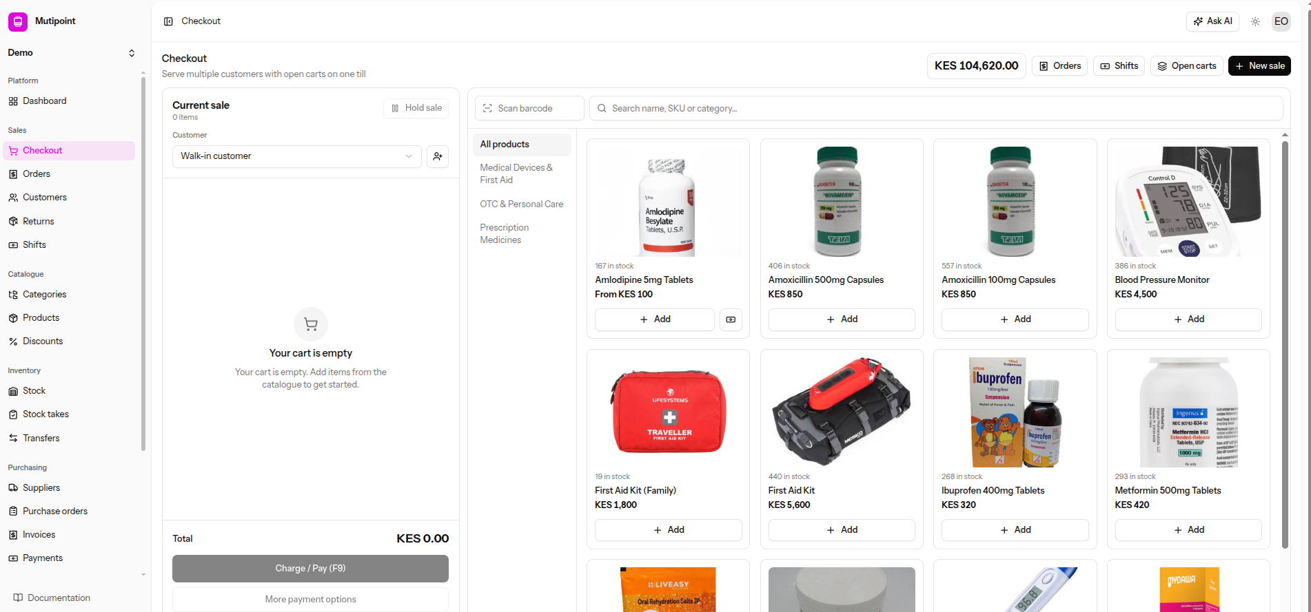 Multpoint POS